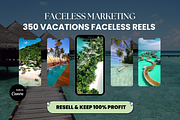 350 Beach Travel Canva Reels Videos, a Social Media Template by Design By Hira (Thumbnail 2 of 9)