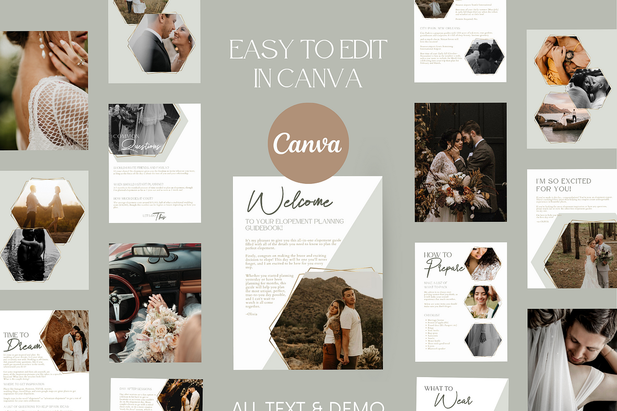 GOLD Elopement Photography Guide, a Magazine Template by Signature Edits (Photo 11 of 11)