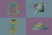 Sci-Fi 3D Item Pack, an Object 3D Model by Dudukbersama (Thumbnail 5 of 8)