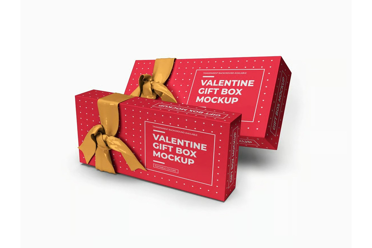 Gift Box Packaging Mockup Template, a Packaging Mockup by DesignRushMarket (Photo 11 of 11)