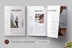 Fashion Lookbook Layout | 20 Pages, a Brochure Template by HiveArts