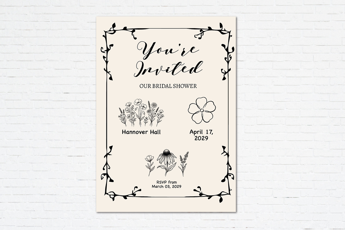 Hand Drawn Wildflower Vector Bundle, a Decorative Illustration by Guavanaboy (Photo 2 of 3)