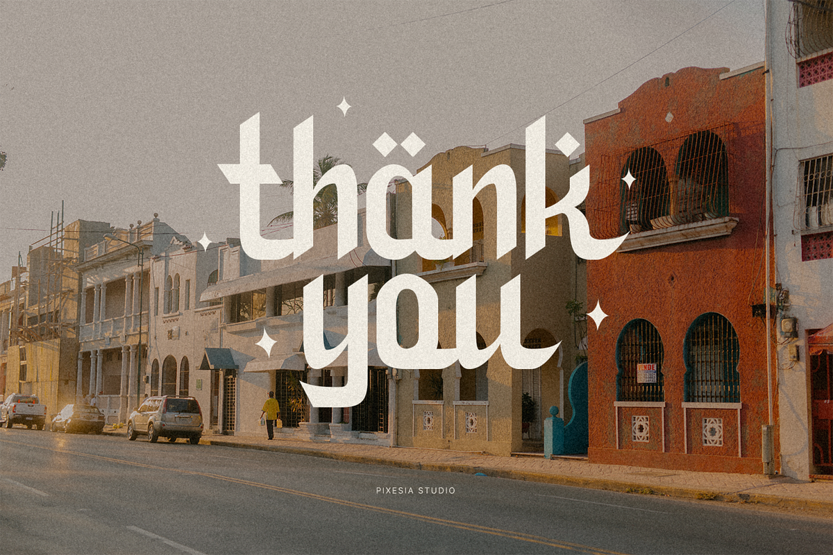 Ramadhan Day - Arabic Display Font, a Font by Pixesia Studio (Photo 15 of 15)