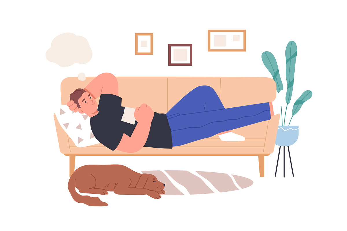 People dreaming about something set, a Person Illustration by Good Studio (Photo 8 of 10)