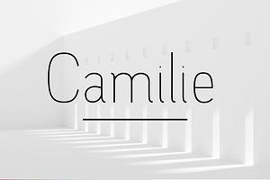 Camilie - Sans Serif Font