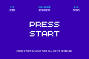 PressStart Pixel Game Font, a Sans Serif Font by alpercakici (Thumbnail 4 of 13)
