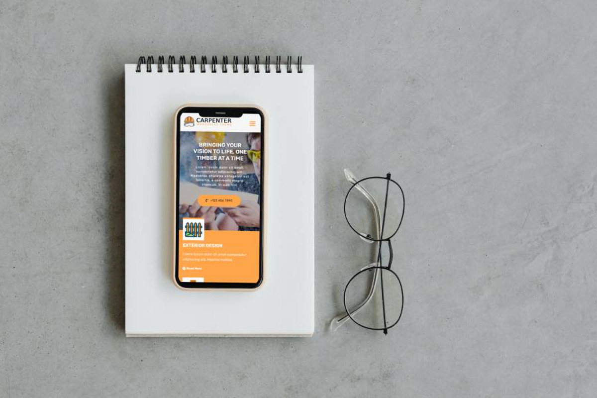 Carpenter WordPress Theme preview 5