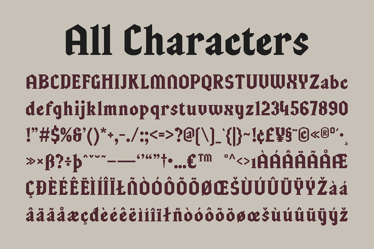 CS Hecate – Renaissance Font, a Serif Font by Craft Supply Co. (Photo 8 of 8)