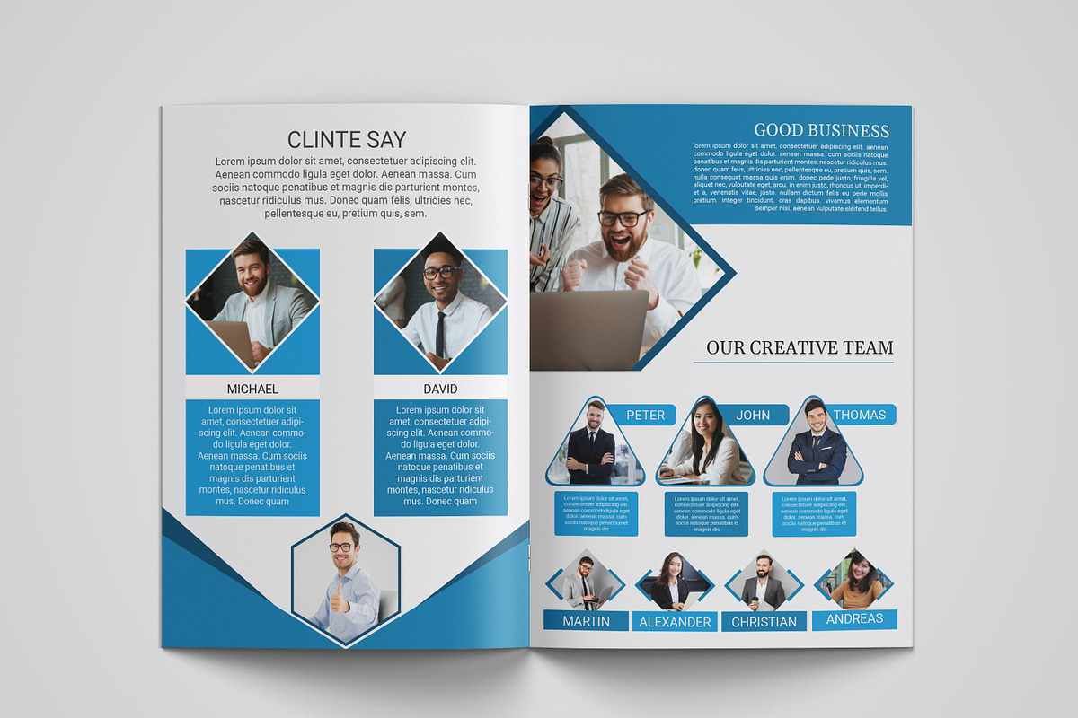 Business Brochure template, a Brochure Template by MRI STUDIO (Photo 5 of 10)