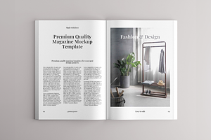 Open Magazine Mockup, an Advertising Mockup by Se٧enStudio