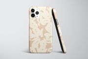 Beige Painted Flowers, a Pattern Graphic by MalyskaStudio (Thumbnail 2 of 4)