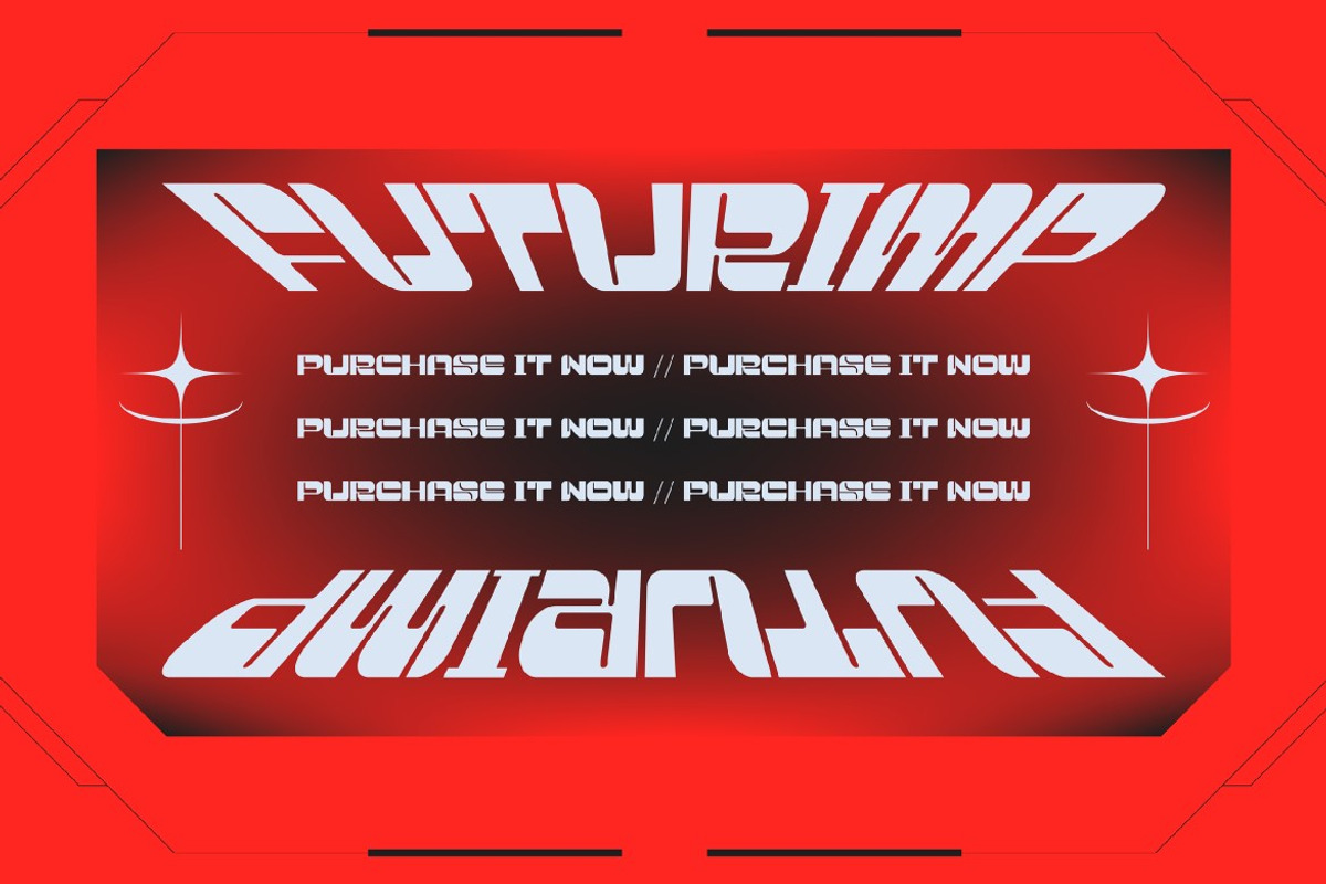 Futurimp, a Sans Serif Font by graphicook (Photo 9 of 10)