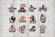 Halloween Quote and Cutting SVG DXF, an Illustration by defarmerdesign (Thumbnail 5 of 5)