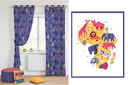 Sunny Animals: Map & Poster Creator, an Animal Illustration by ArtyCats (Thumbnail 15 of 17)