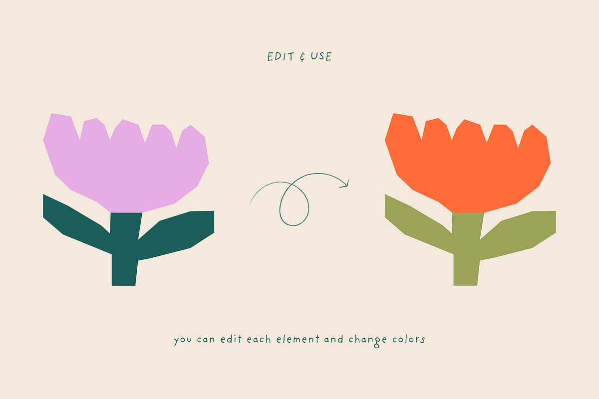 Cut Flowers, an Object Graphic by Léo Alexandre (Photo 3 of 5)