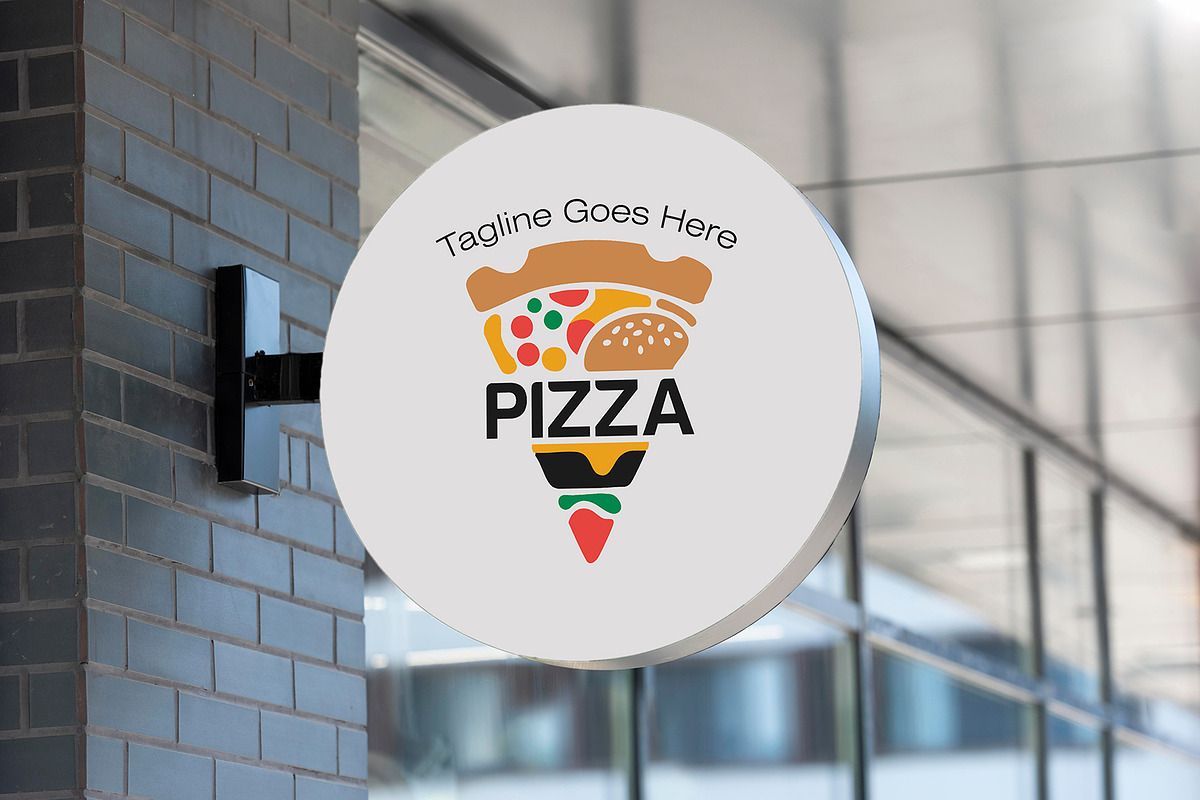 Modern Pizza Logo Collection, a Branding & Logo Template by YUDesignStore (Photo 12 of 12)