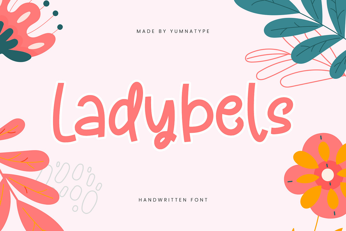 Ladybels, a Script Font by yumnatype (Photo 1 of 10)