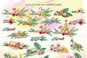 Beach Little Things, a Seasonal Illustration by Dreaming_Lucy (Thumbnail 4 of 8)