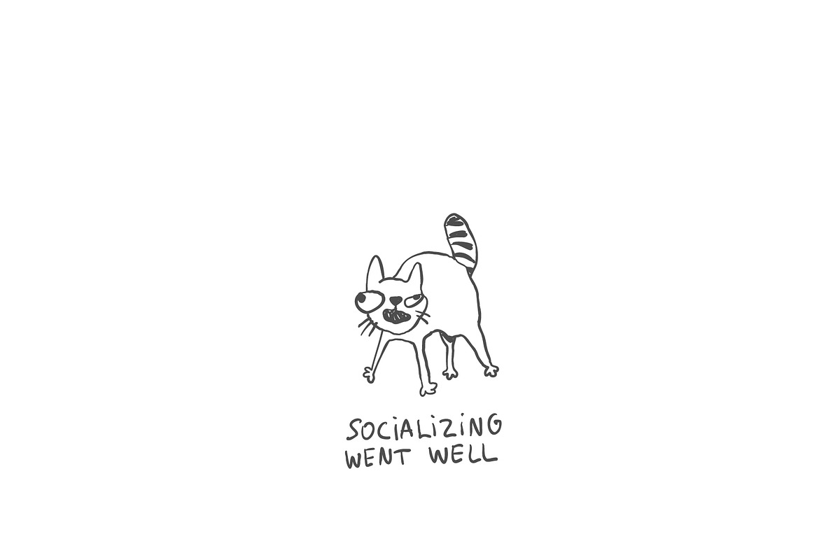 Crisis Doodles – Funny Sketches, an Illustration by Anastasiya Klempach (Photo 7 of 10)