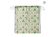 Lucky Scalloped Seamless Pattern, a Seasonal Illustration by TitaLivingArt (Thumbnail 10 of 13)