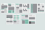 Newsletter InDesign Template, a Brochure Template by ROJI CREATOR (Thumbnail 7 of 7)