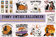 Funny Vintage Halloween Bundle, a Graphic by Pet Cave (Thumbnail 1 of 10)