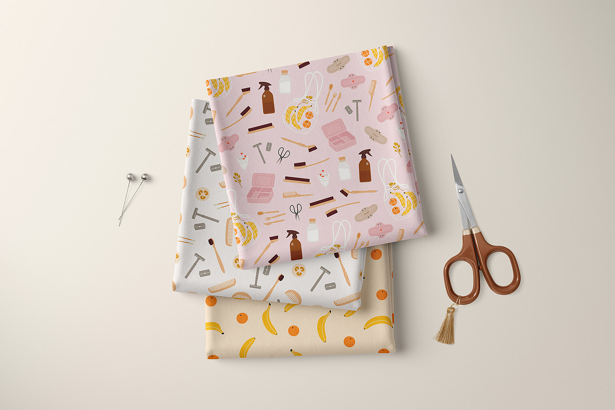 Zero Waste. Eco-friendly products., an Illustration by Sweet Corner (Photo 5 of 11)