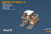 Low Poly City Pack 1, an Architecture 3D Model by multimedia4ds (Thumbnail 23 of 40)