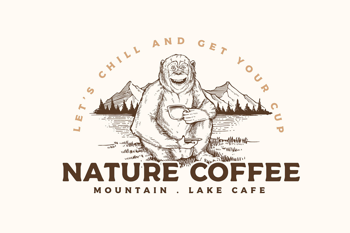 Nature coffee logo vector, a Branding & Logo Template by Vinsvectory (Photo 2 of 3)