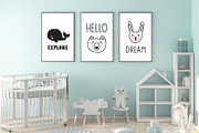 Scandinavian animals Kids collection, an Animal Illustration by cutelevindesign (Thumbnail 5 of 9)