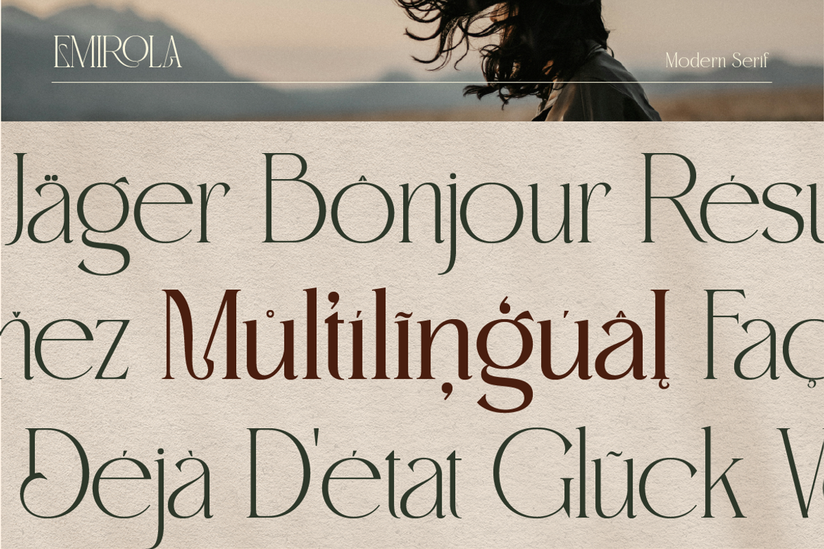 Emirola, a Serif Font by Burntilldead (Photo 13 of 14)