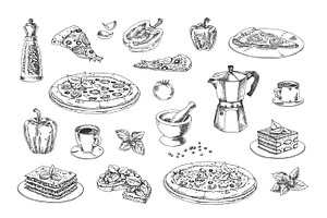 Italian Dishes And Ingredients