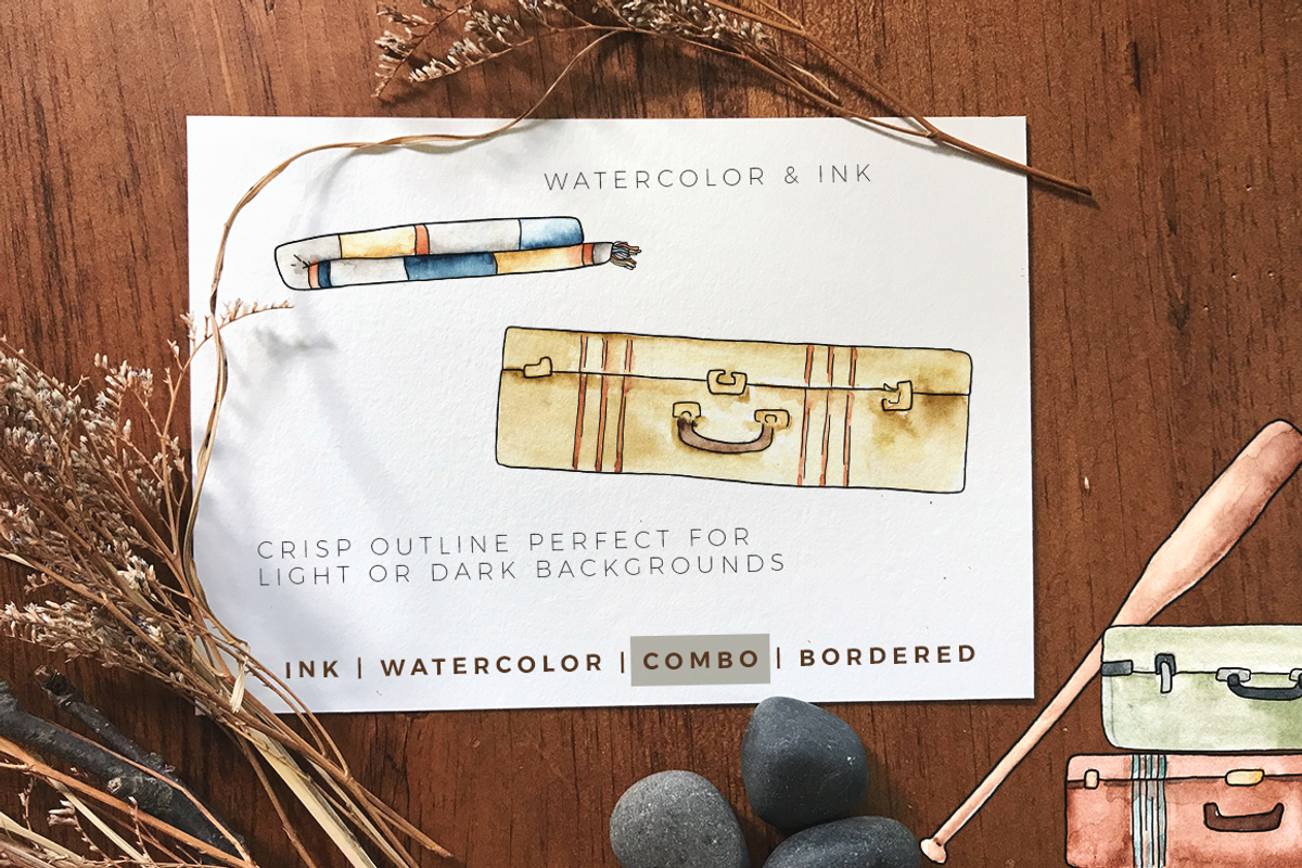 Outdoor Adventure Camping BUNDLE, an Illustration by plaidGecko (Photo 12 of 13)