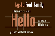 Lysto font family, a Sans Serif Font by vlad.berla (Thumbnail 3 of 7)