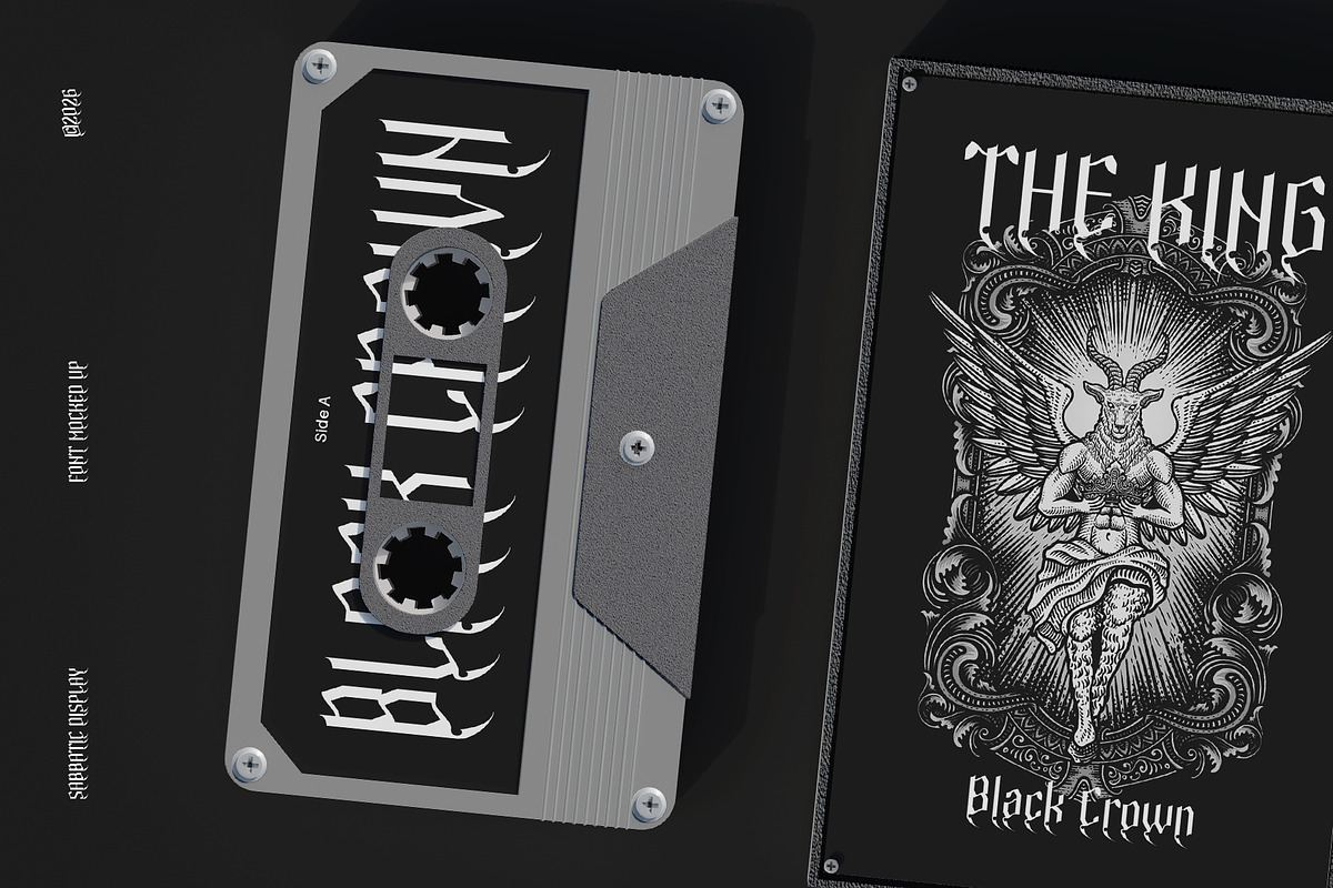 Sabbatic Display - Modern Doom v02, a Blackletter Font by riff.type (Photo 9 of 10)