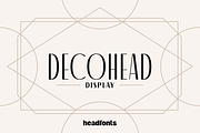 Decohead Display, a Sans Serif Font by Headfonts (Thumbnail 1 of 10)