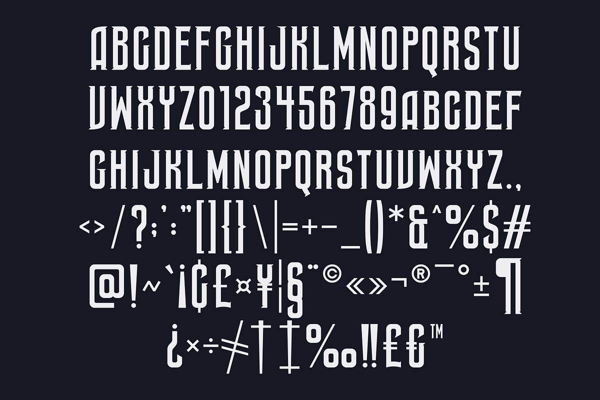 Rayzen - Futuristic Gaming Font, a Serif Font by Marvadesign (Photo 7 of 9)
