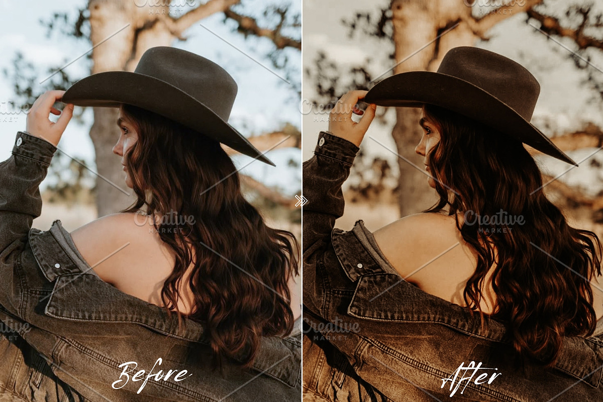 10 Western Cowgirl Lightroom Presets, a Preset Add-On by MEPRESETS (Photo 6 of 8)