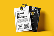 Brand Tag Mockup Sets, an Advertising Mockup by Artnivora.Std (Thumbnail 2 of 4)