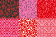 Playful Valentine Patterns, a Pattern Graphic by Art's and patterns (Thumbnail 4 of 9)