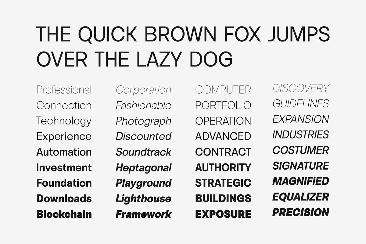 Vontica Sans Font Family, a Sans Serif Font by Asenbayu (Photo 8 of 15)