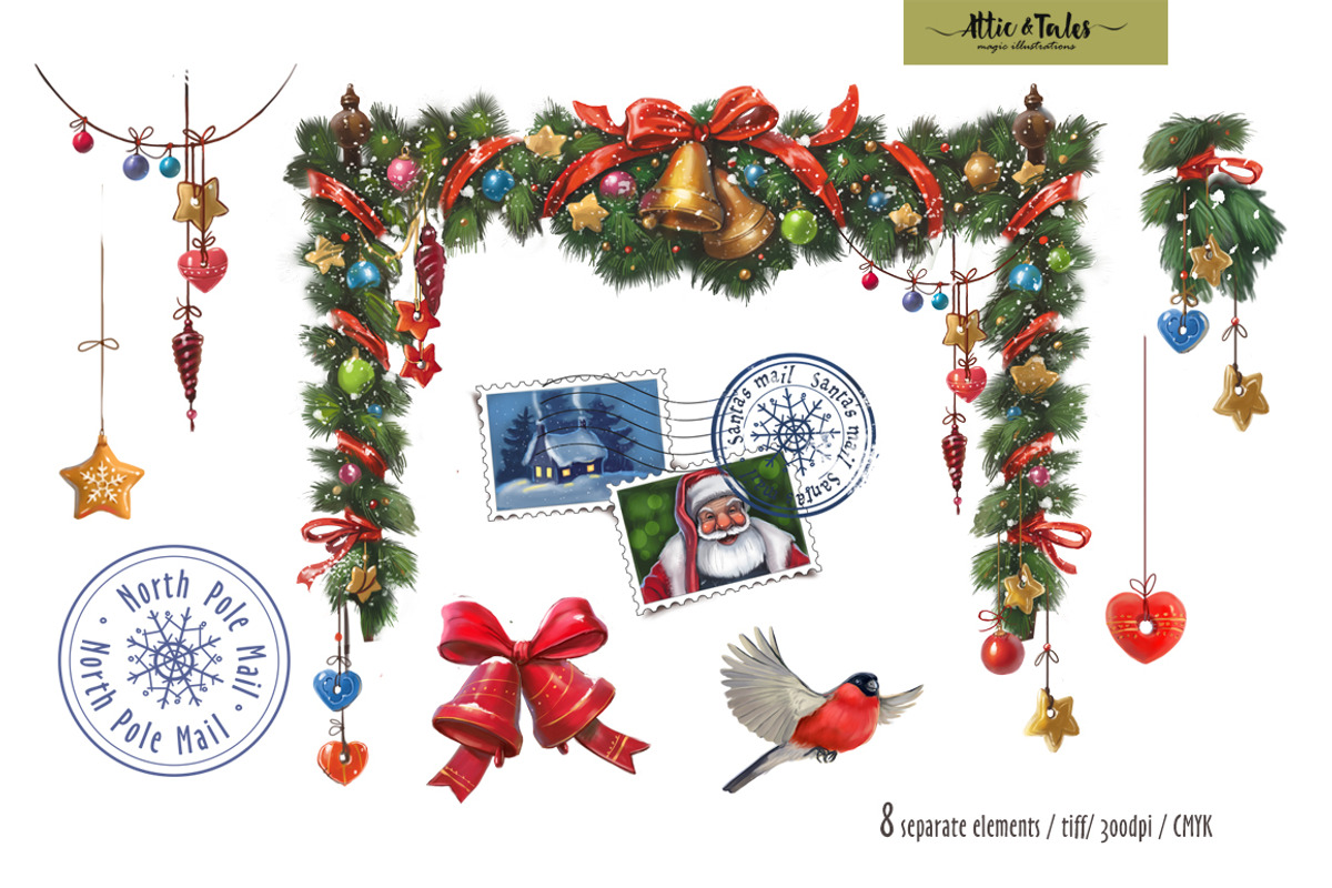 Letter from Santa Claus, a Graphic by atticandtales (Photo 3 of 3)