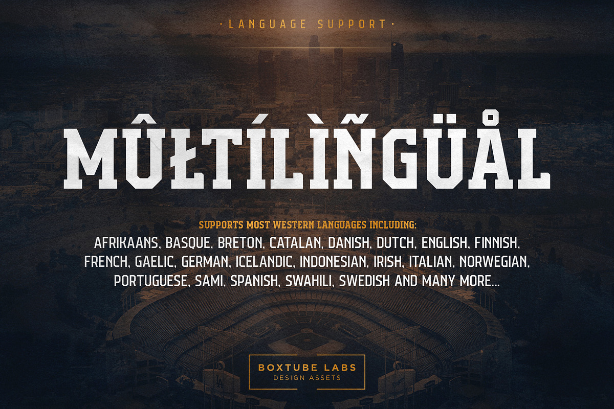 Campione Neue - Display Font, a Slab Serif Font by BoxTube Labs (Photo 7 of 7)