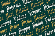 Menotius Modern Blackletters, a Blackletter Font by dansdesign (Thumbnail 7 of 11)