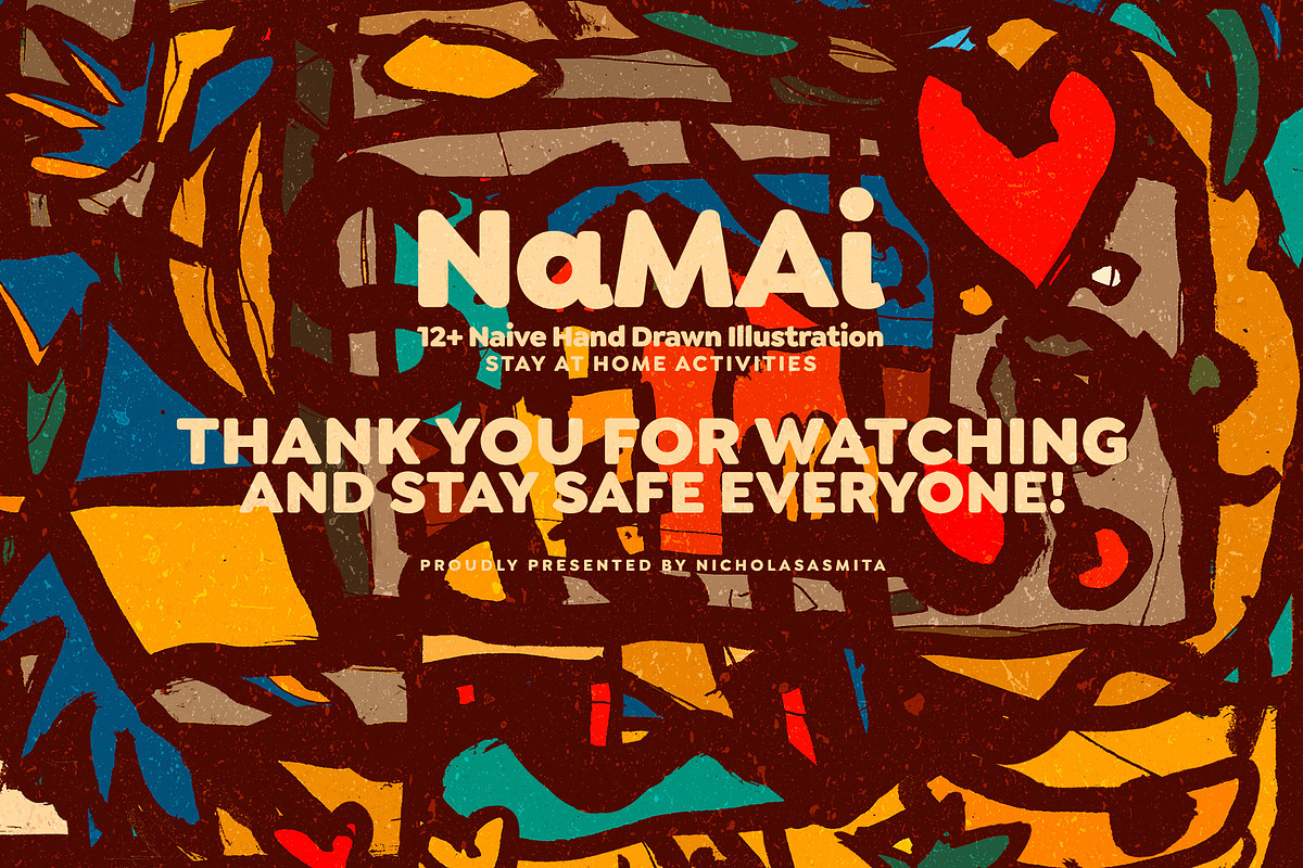 Namai: 12+ Hand Drawn Illustrations, a Person Illustration by nicholasasmita (Photo 10 of 10)