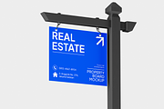 Real Estate Sign Mockup, an Advertising Mockup by Permadi Creative (Thumbnail 5 of 5)