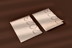 Calendar Mockup, a Product Mockup by Mego-studio