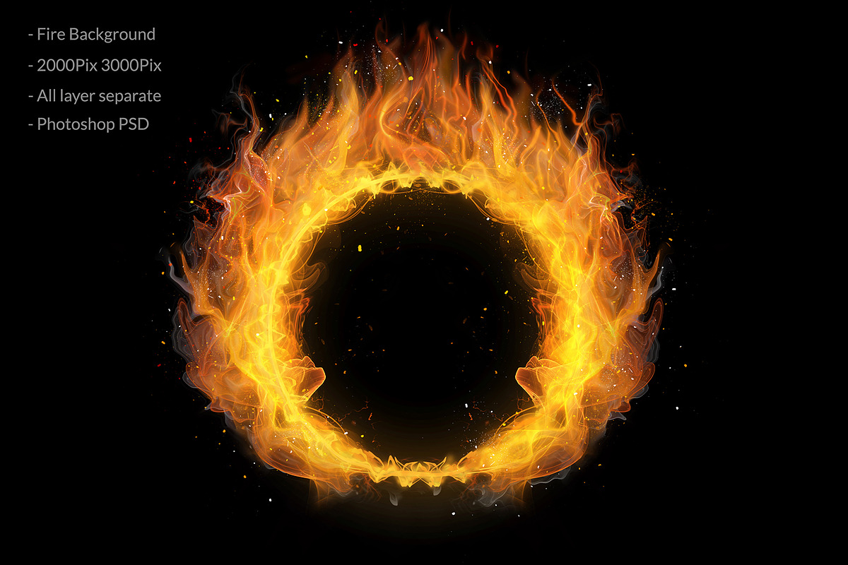 Fire & Smoke Bundle PSD, a Shape Add-On by MRI STUDIO (Photo 17 of 25)