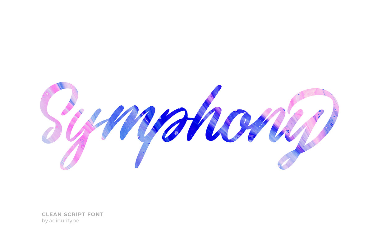 Symphony Script Font