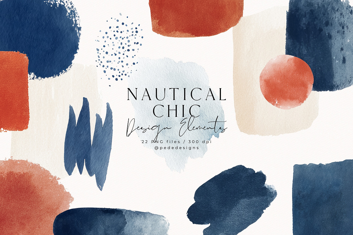 Nautical Chic Collection, a Decorative Illustration by PeDe Designs (Photo 18 of 29)